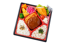 デミグラスソースハンバーグ弁当